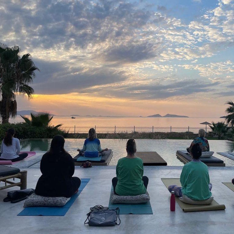Seaside Luxury Villas | Imagine Greece Retreats seaside villa yoga retreat