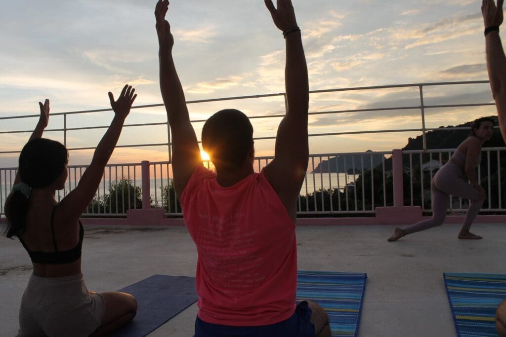 Yoga haven in Corfu | Imagine Greece Retreats Yoga Venue