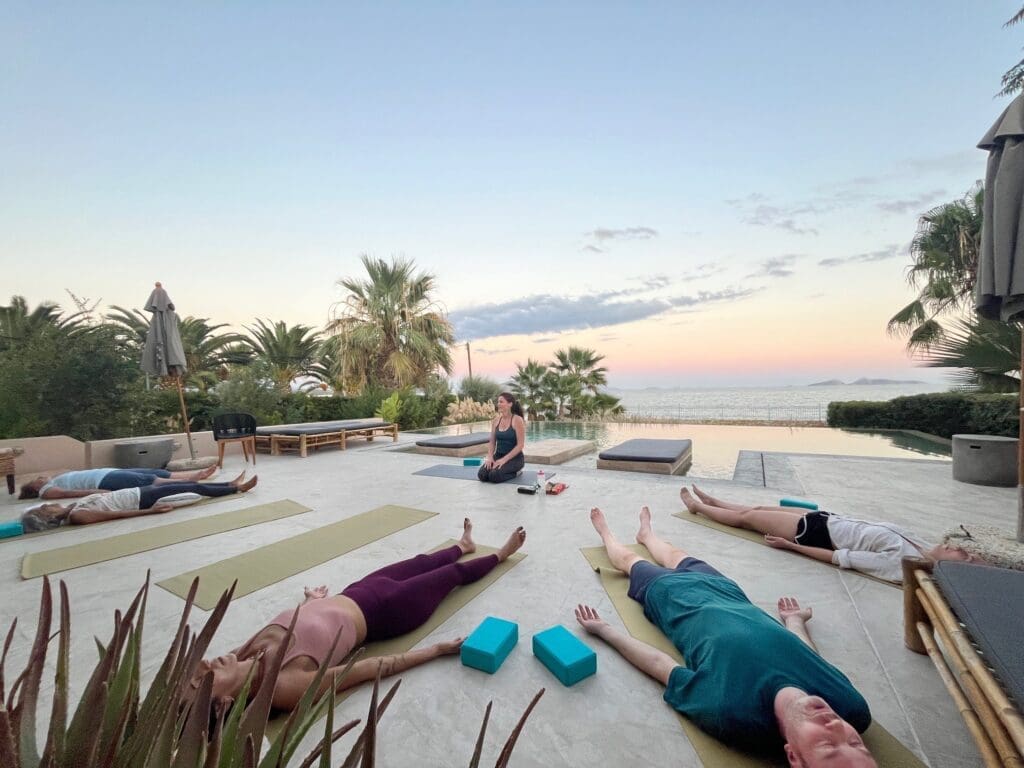 Seaside Luxury Villas | Imagine Greece Retreats seaside villa yoga retreat