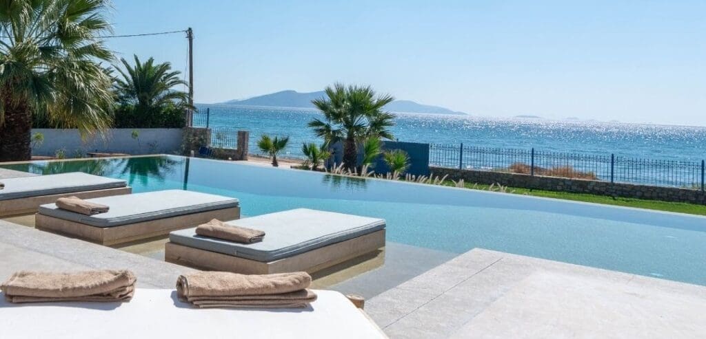 Seaside Luxury Villas | Imagine Greece Retreats seaside villa yoga retreat