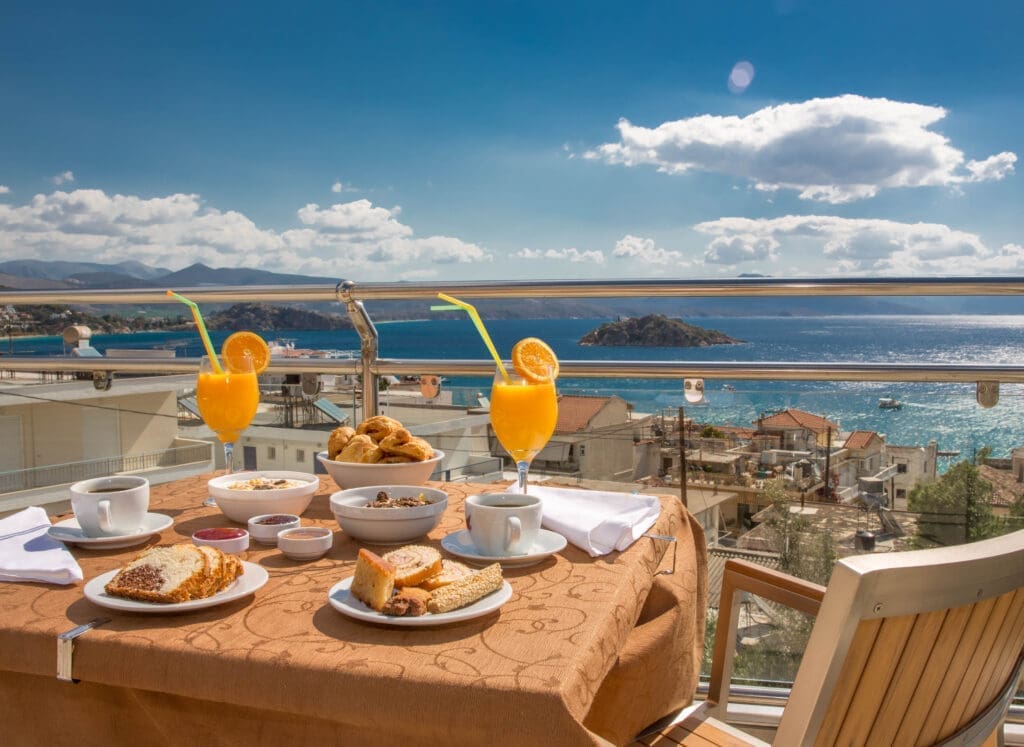 Restaurant retreat view