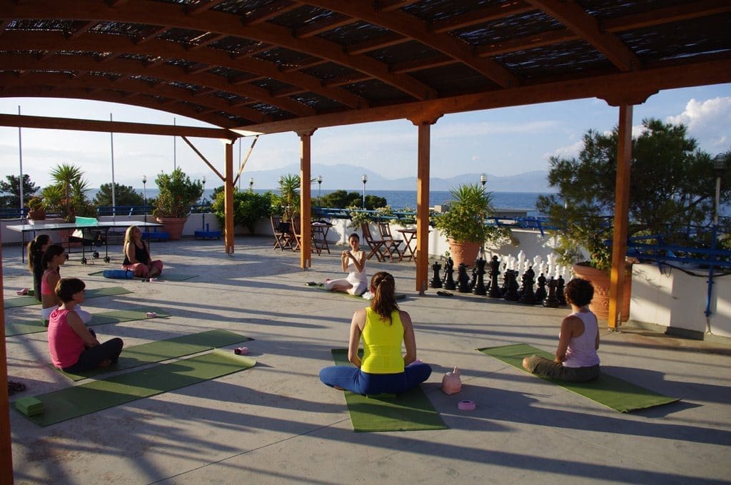 Eco friendly retreat venue | Imagine Greece Retreats yoga shala