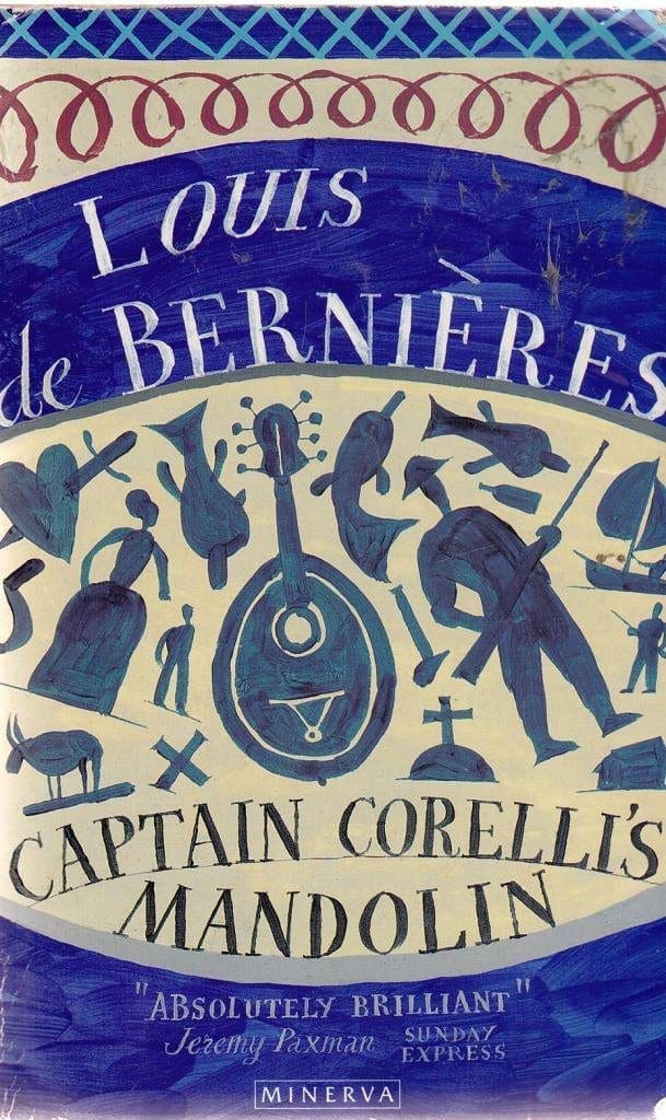 8 Historical Novels to Read Before Visiting Greece | Imagine Greece Retreats Captain Corelli’s Mandolin by Louis de Bernières