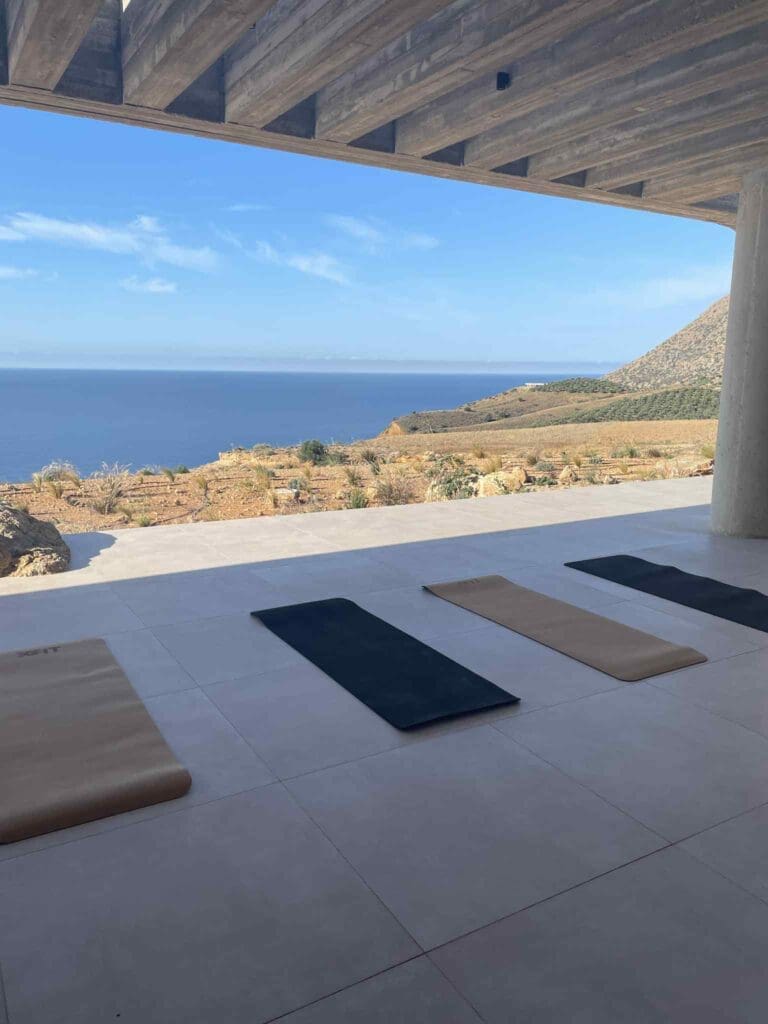 yoga area