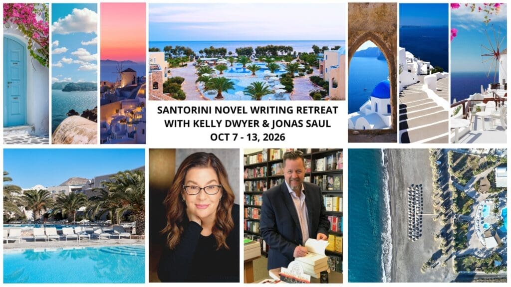 Santorini Novel Writing Retreat with Kelly Dwyer and Jonas Saul