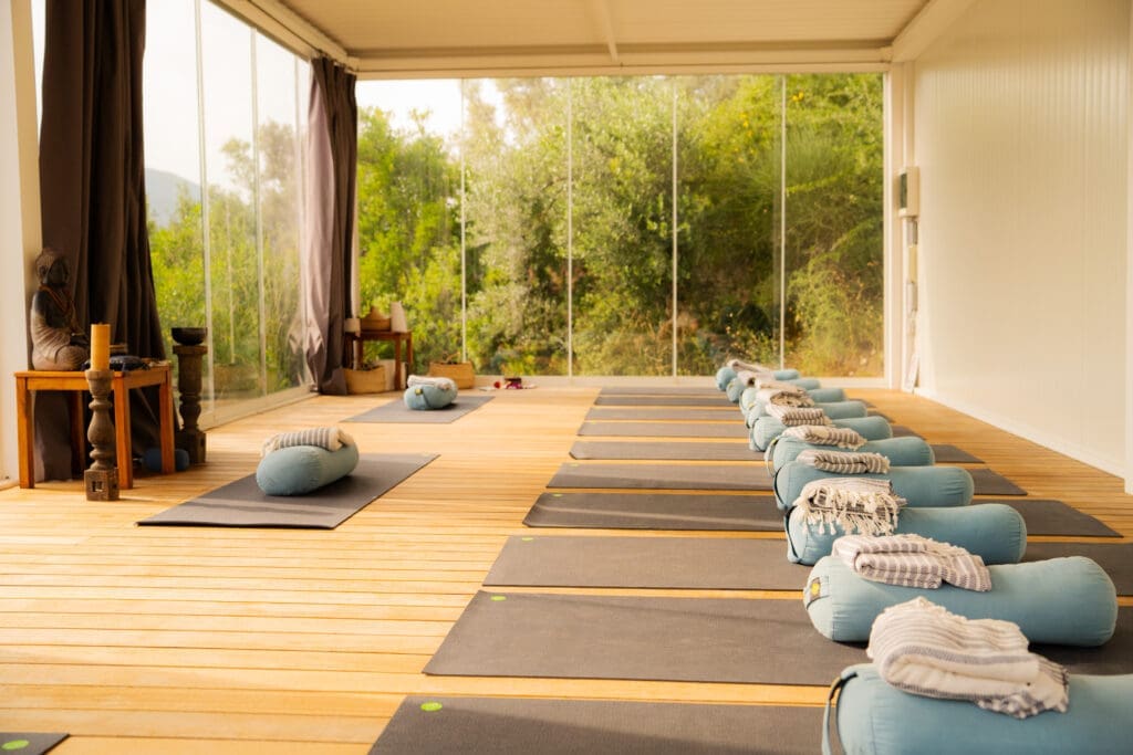 Luxury retreat villa in Lefkada | Imagine Greece Retreats Yoga shala